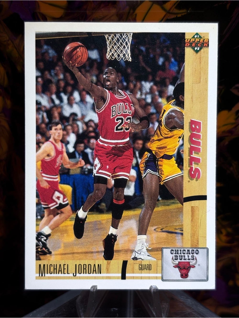 Michael Jordan Chicago Bulls 1991 Upper Deck Basketball Card